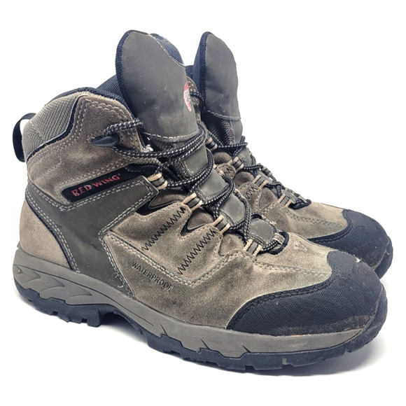 Red Wing Truhiker Steel Toe Work Boots Men's 9.5 Waterproof Slip Resist Hiking - Picture 1 of 10